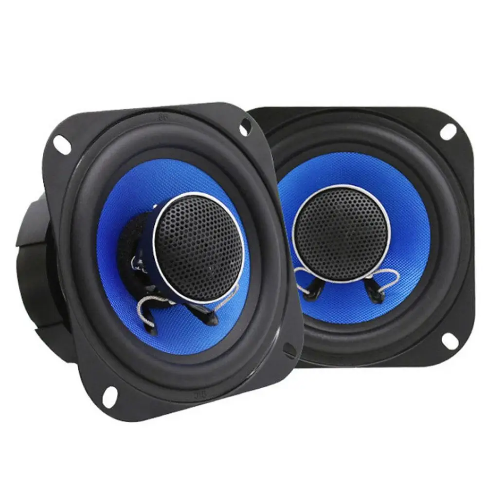 1 Pair Car Glass Fiber 4 Inch Car Spearker High Medium Pitch Coaxial Car Audio Speaker Modified Speaker