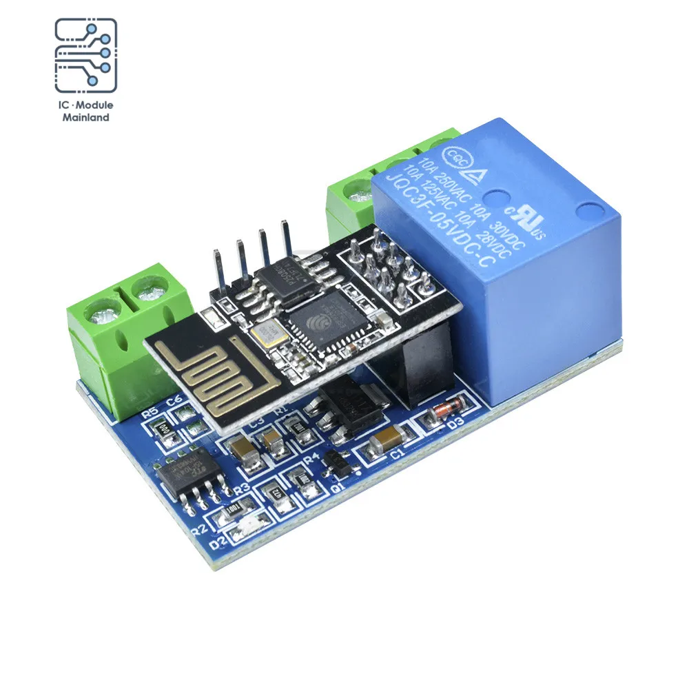 5V ESP8266 ESP-01 Wifi релейный модуль Беспроводная плата WIFI для Smart Home IOT APP контроллер