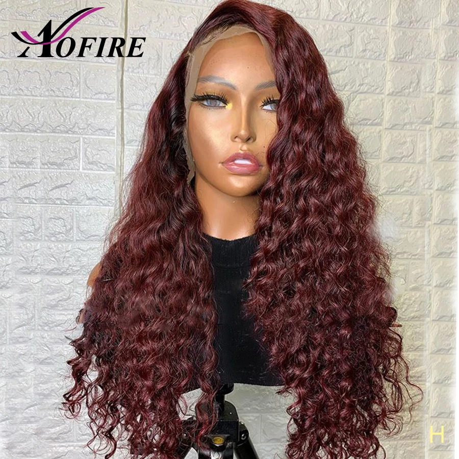 99J цветной 13x6 парик на кружеве человеческие волосы парики для черных женщин