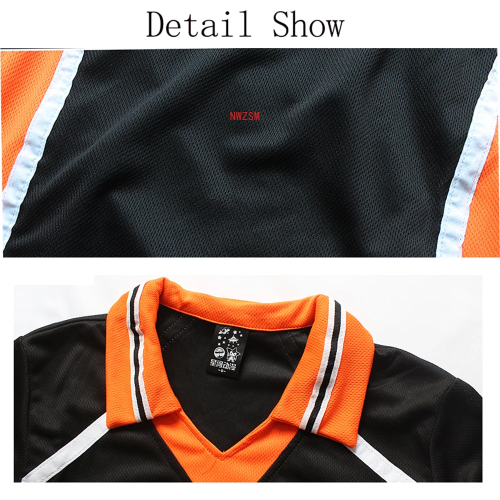 

9 Styles Haikyuu Cosplay Costume Anime Karasuno High School Volleyball Club Hinata Shyouyou Kageyama Sportswear Jerseys Uniform