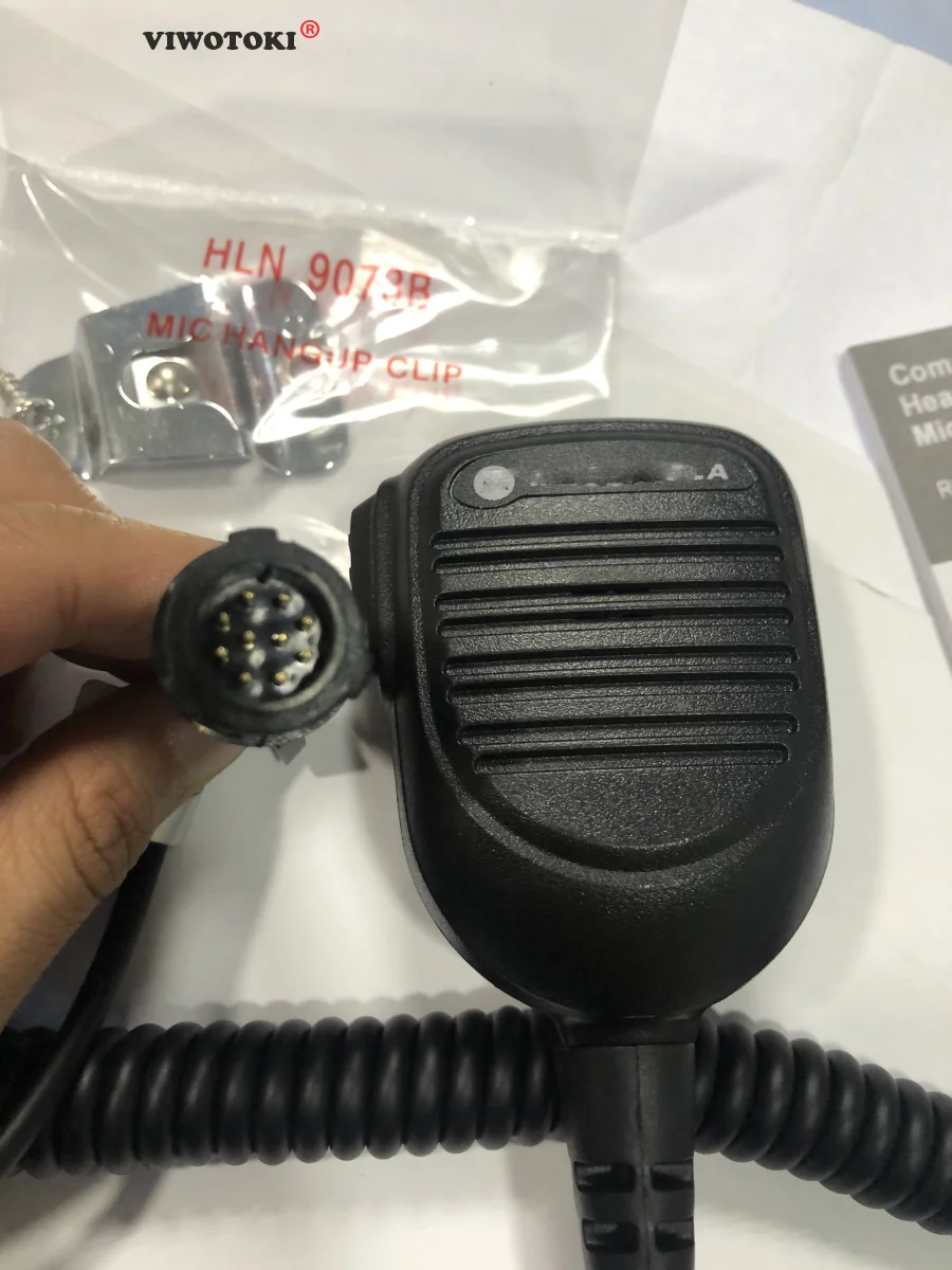 Динамик-микрофон RMN5052A для цифровых мобильных радиостанций Motorola M8268 XPR4300 XPR4500 XPR4550 DGM4100.