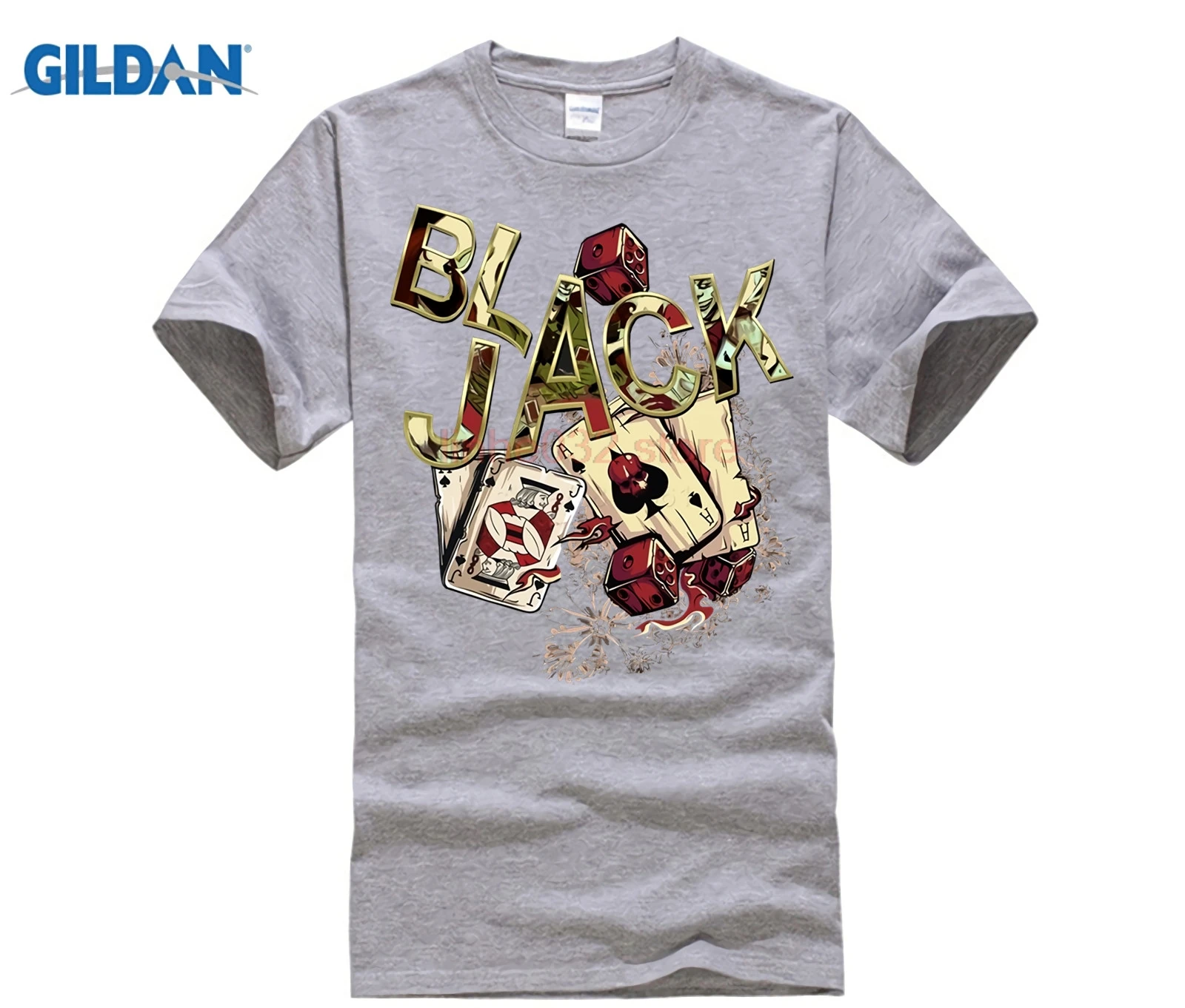 Черные футболки с принтом покера футболка логотипом онлайн Мужская коротким