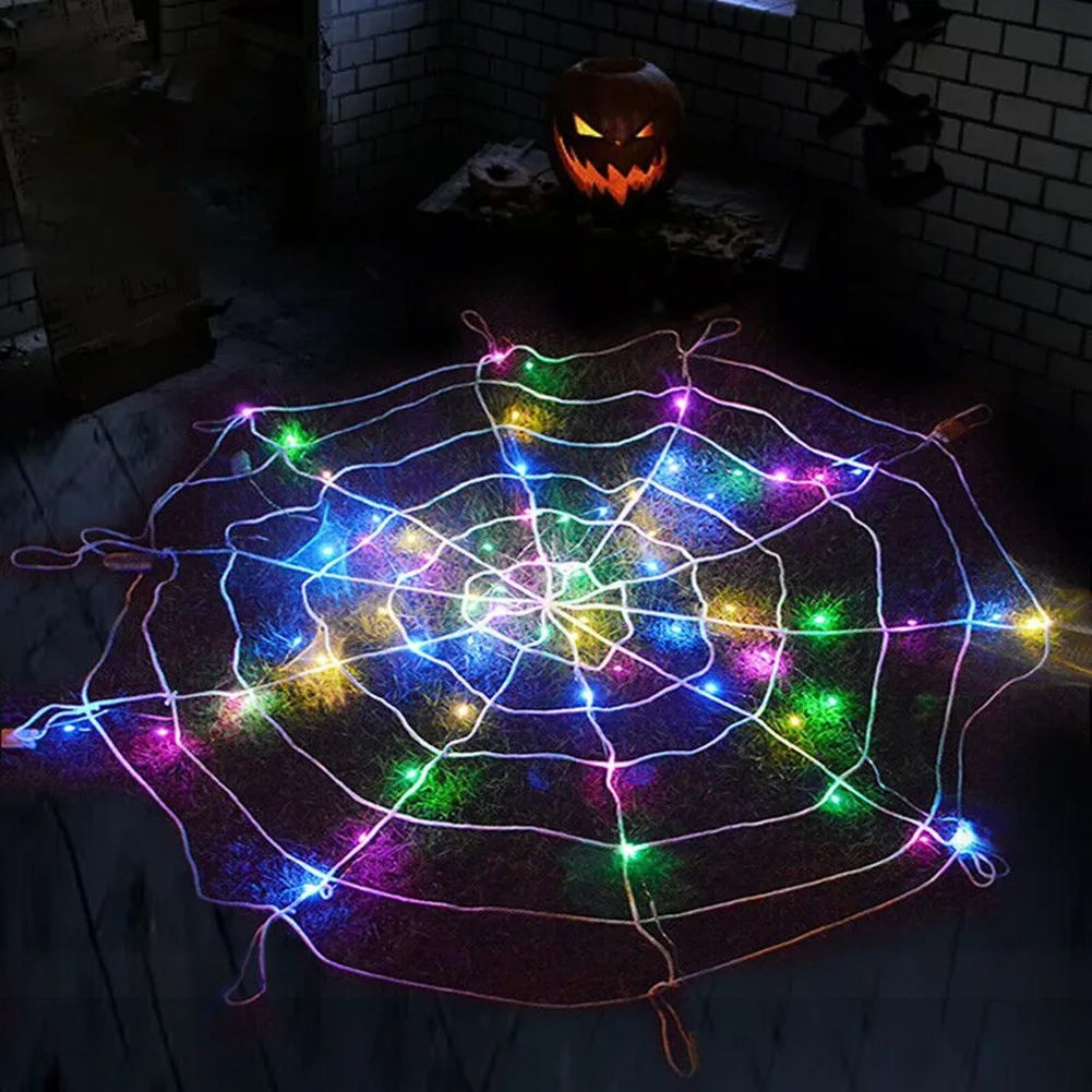 Горячая Распродажа светодиодное украшение для Хэллоуина Гигантский паук