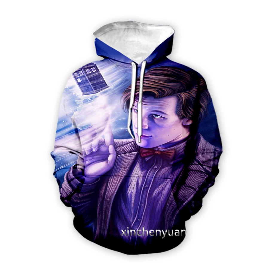 Xinchenyuan Мужская/Женская ТВ-серия Doctor Who 3D печать мужская женская модная одежда