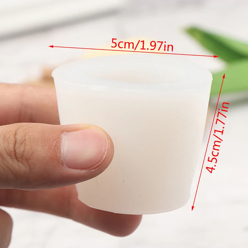 

3D Tulip Candle Mold Silicone Mold Handmade Resin Molds Plaster Wax Aromatherapy Plaster Candle 3D Silicone Mould