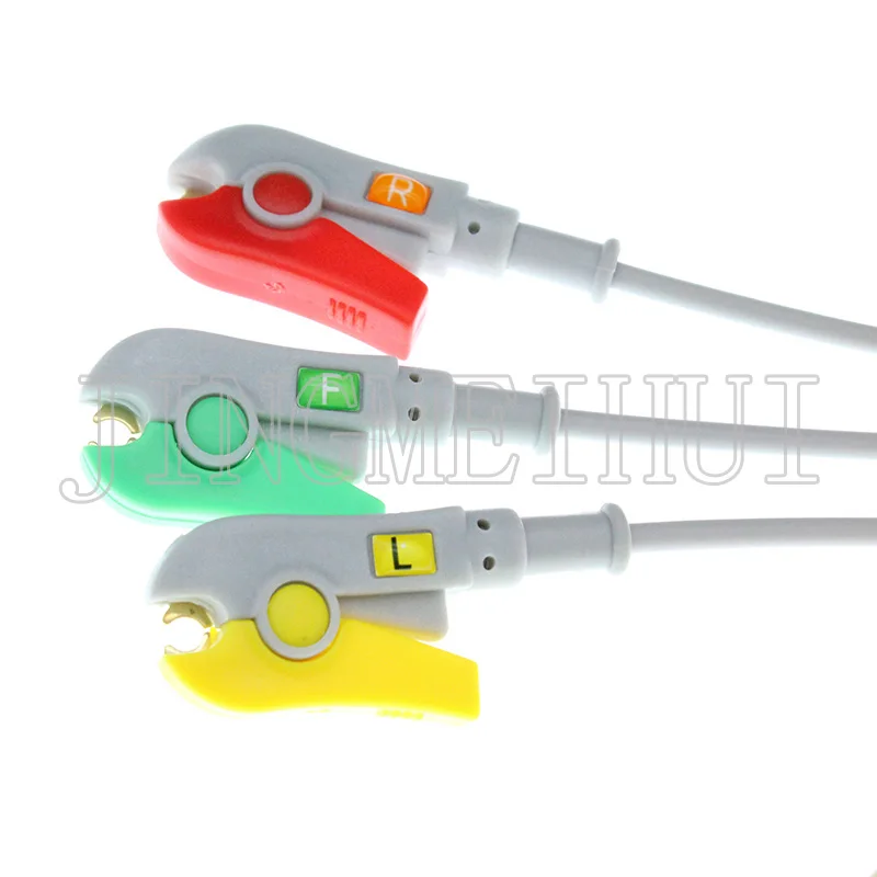 12pin ECG EKG 3/5 провода цельный кабель и электрод leadwire для Datascope-Mindray pm5000/6000/benewiew T5 T6 T8 |