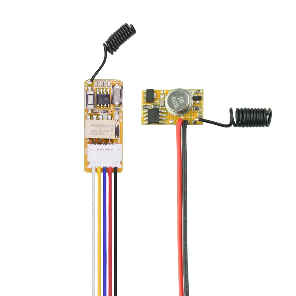 Мини-релейный приемник DC3.5V-DC12V DC3V-DC12V 3 7 в 4 5 6 В 9 12 беспроводной TX RX | Строительство
