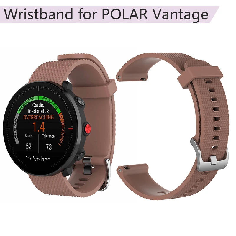 Мягкий силиконовый ремешок для часов POLAR Vantage M Смарт-часы 22 мм браслет на запястье