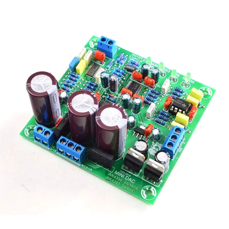 Комплект усилителей CS8416 + AK4396 NE5532 2496 DAC 24 бит 192K | Электроника