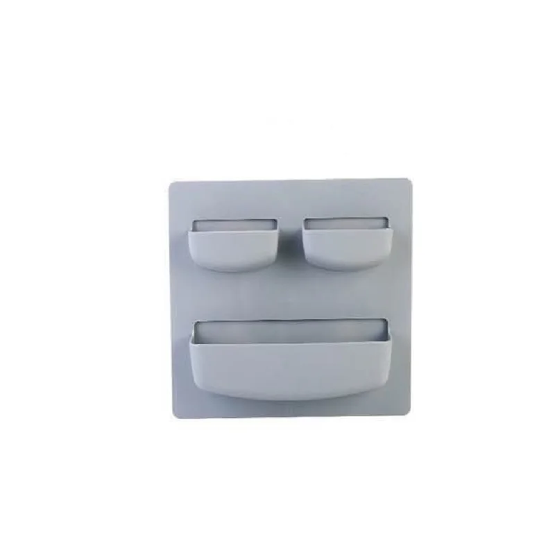 

Storage RackHome Paste Wall Rack Bathroom Wall Storage Rack Free Punch Wall Hanging Rack Kitchen Finishing Rack