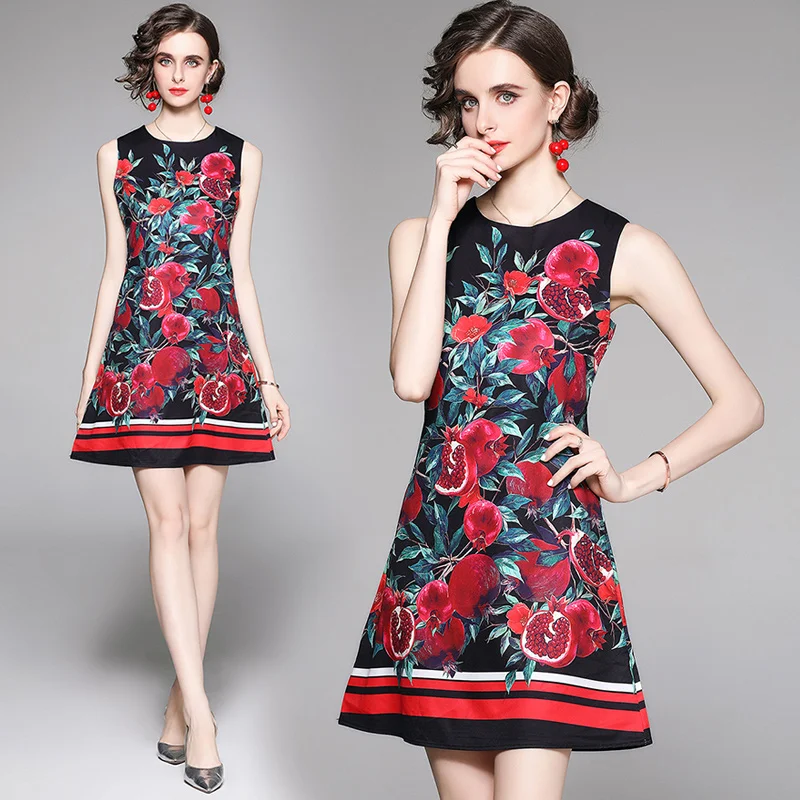 

Вечерние платья в английском стиле, роскошное Летнее мини-платье без рукавов с круглым вырезом, корейское платье на день рождения, 2021