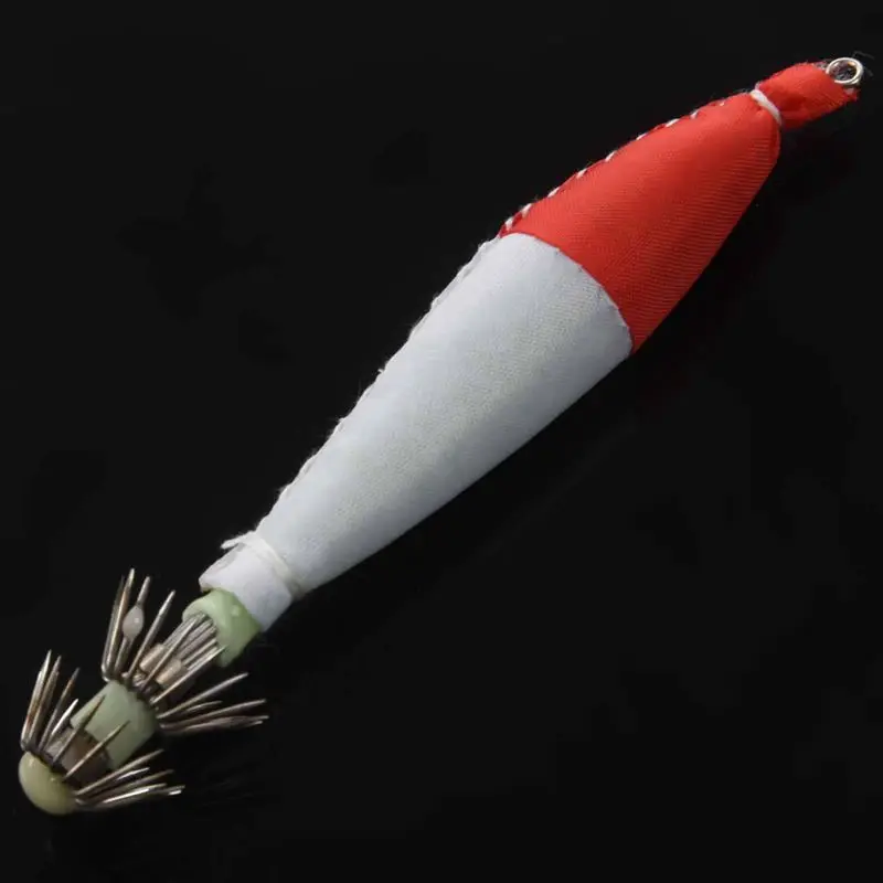 

25Pcs Fishing Lures Squid Jig 10.5CM 6.3G Luminous Prawn Lures Fishing Tackle