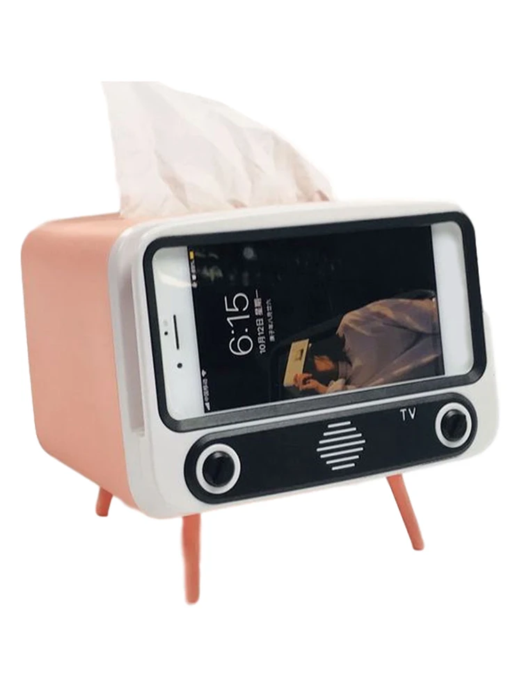 

Phone Shape Paper Holder Innovative Tissue Case Box Mobile Phone Accessories Cellphone Grip Holder Stand