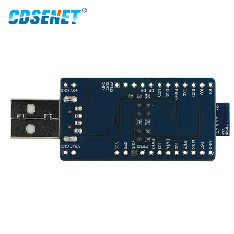 E104-BT05-TB USB для тестовой платы TTL TLSR8266 2 4 ГГц BLE4.2 UART модуль беспроводного
