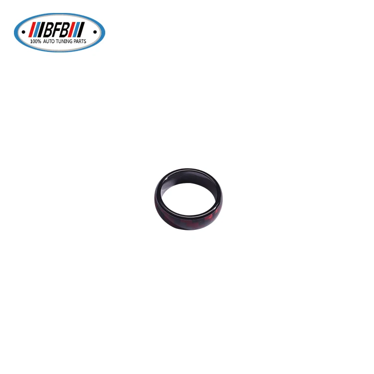 

Red Carbon Fiber RFID Smart Ring For Tesla Model 3 / Y Car key open door