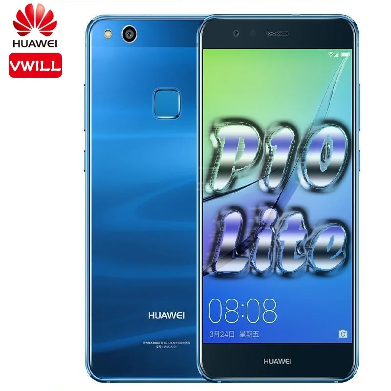 Huawei P10 lite huawei Nova lite мобильный телефон 5,2 ''Kirin 658 Восьмиядерный 4 Гб 64 Гб разблокировка отпечатков пальцев FastCharge GPU