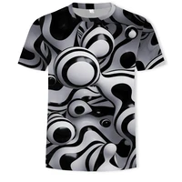 the latest t shirtsummerfunny t shirtgeometric figure%ef%bc%8csoft comfortablet shirt with 3d printing