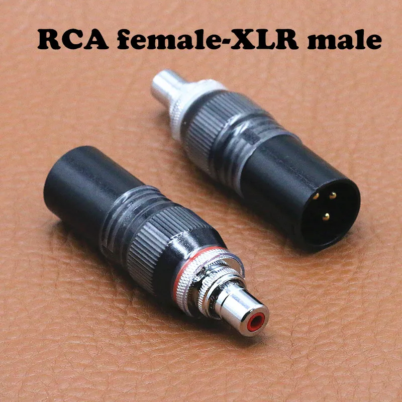 1 шт. TONEKATE XLR штекер позолоченный к CMC покрытый парень RCA сиденье лихорадка аудио