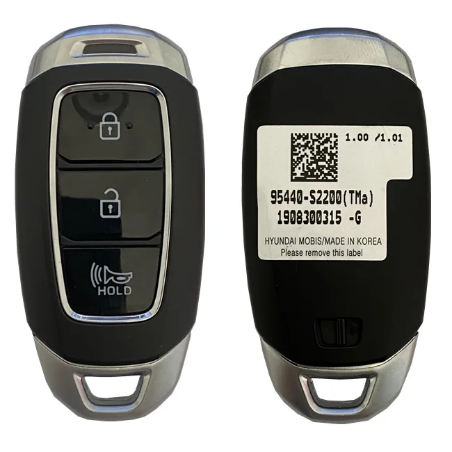 

Genuine Hyundai Santa Fe 2020 Smart Key Remote 3 Buttons 433 MHz HITAG 3 95440-S2200