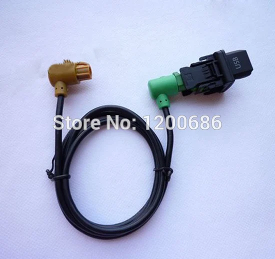 USB-кабель для переключения проводов usb-разъем VW Volkswagen Golf RCD510 RCD310 GOLF MK6 JETTA MK5 |