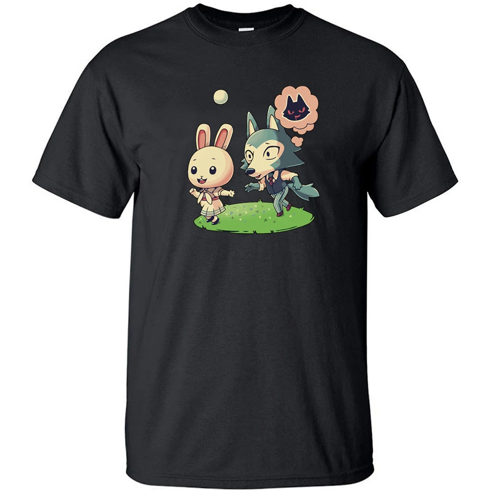 Футболка Beastars мужская с японским аниме классная тенниска рукавом до локтя майка