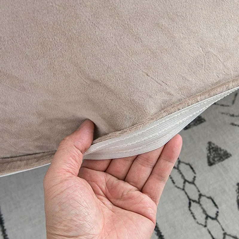 

Thick Velvet Elastic Sofa Cover for Decor Living Room Corner Furniture Slipcover All inclusive Stretch 1/2/3/4 Seat Couch Covers
