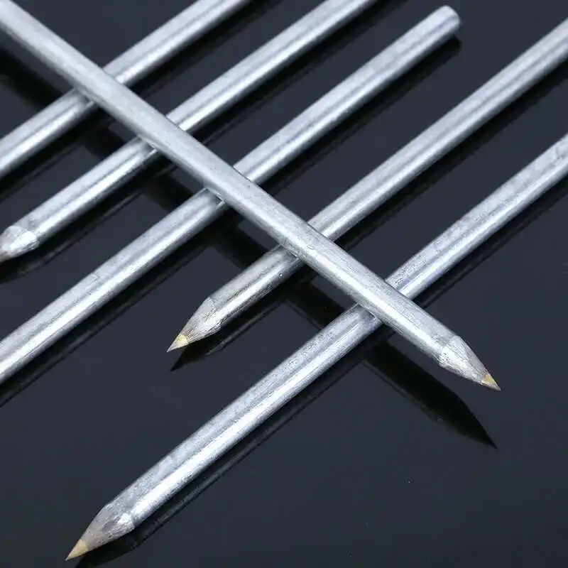 2pcs/lot Professional Tile Cutter Cutting Machine Glass Cutter Carbide Scriber Hard Metal Pen Engraver Glass Knife Cutting Tool