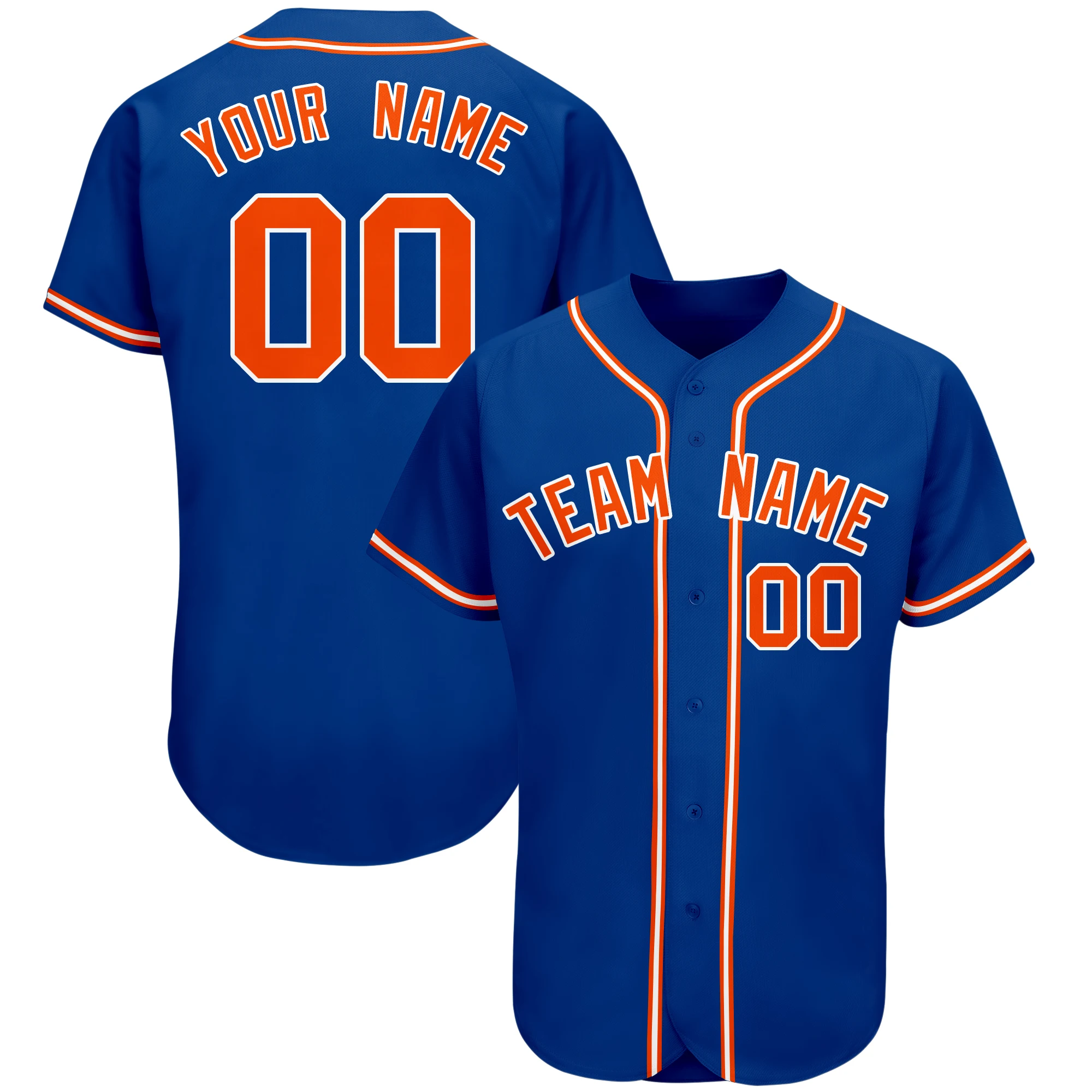 

Custom Baseball Jersey Team Name/Number Stitching Washable V-neck Soft Sportswear for Adults/Youth Outdoors/Indoors Big size