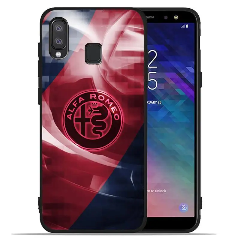 

Italy Car Alfa Romeo Phone Case for honor 5A 8A 7A 8x 9x 9 10 lite Pro 20 7c 8c PLAY V30 Cover