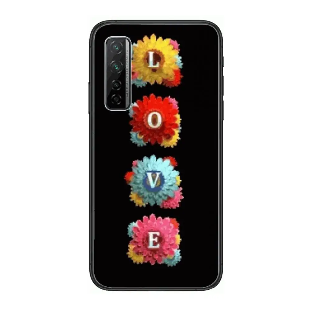 

love Fall in love Case Phone Case For Huawei Nova 2 3 4 5 6 7 8 SE i E Pro Lite Black Etui Coque Painting Hoesjes comic fashion