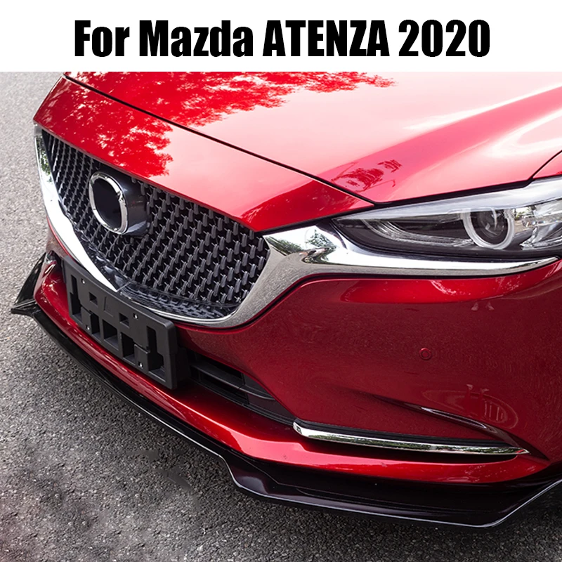 

For Mazda ATENZA 2020 Modified Front Shovel Special Front Lip Bumper Anti-collision Car Accessories