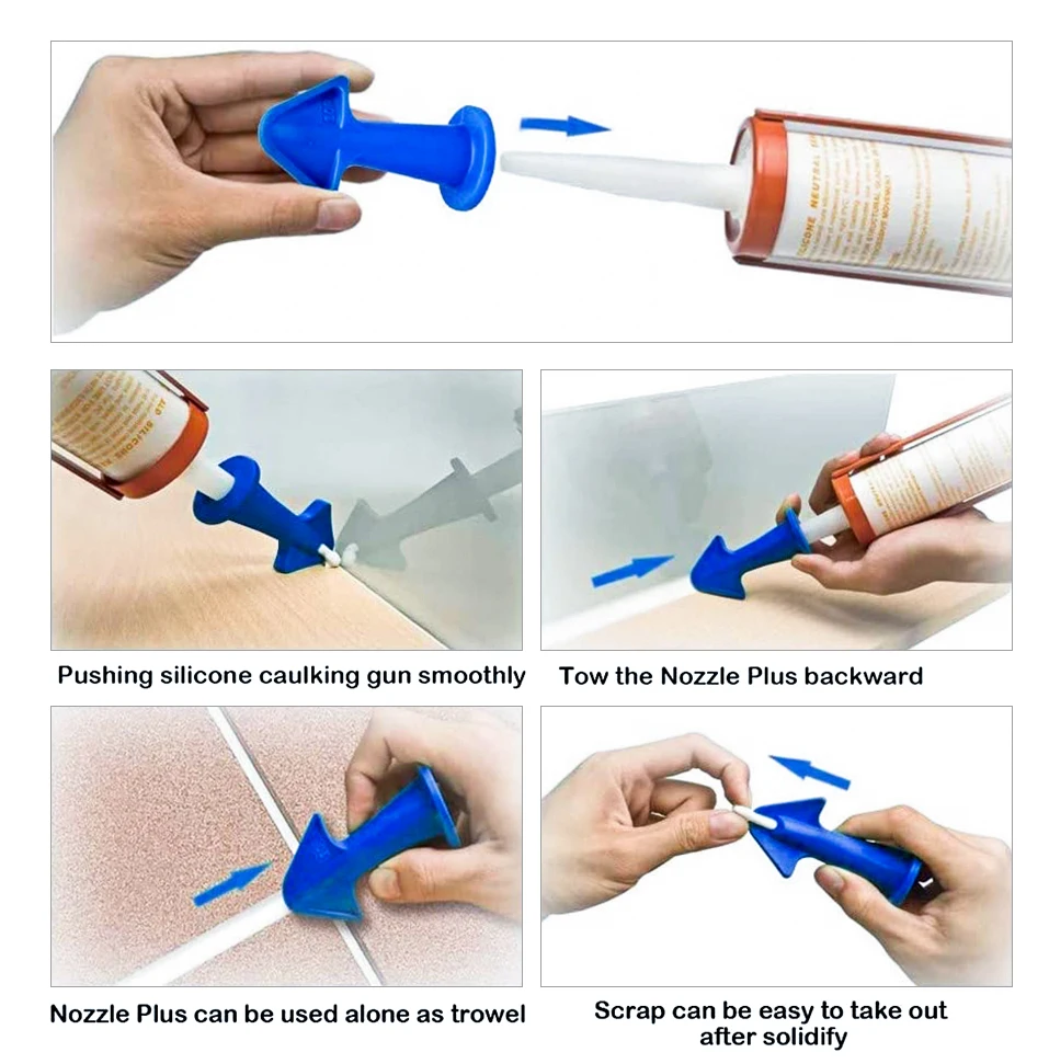 Набор силиконовых насадок для удаления грязи 4 шт./компл. | Инструменты