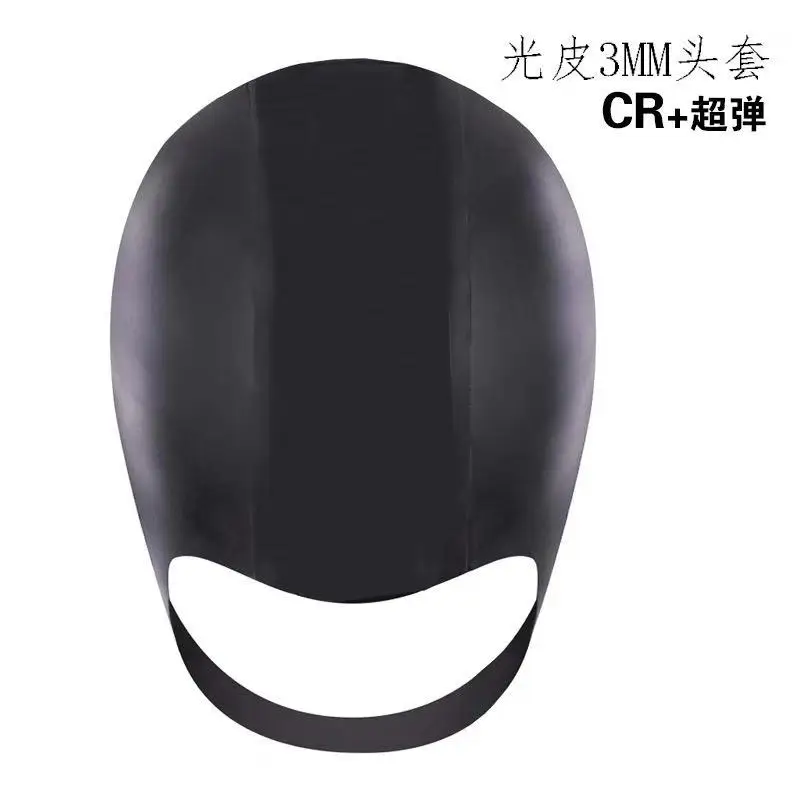 Неопреновые Шапки для плавания 3 мм водонепроницаемая шапка мужчин и женщин