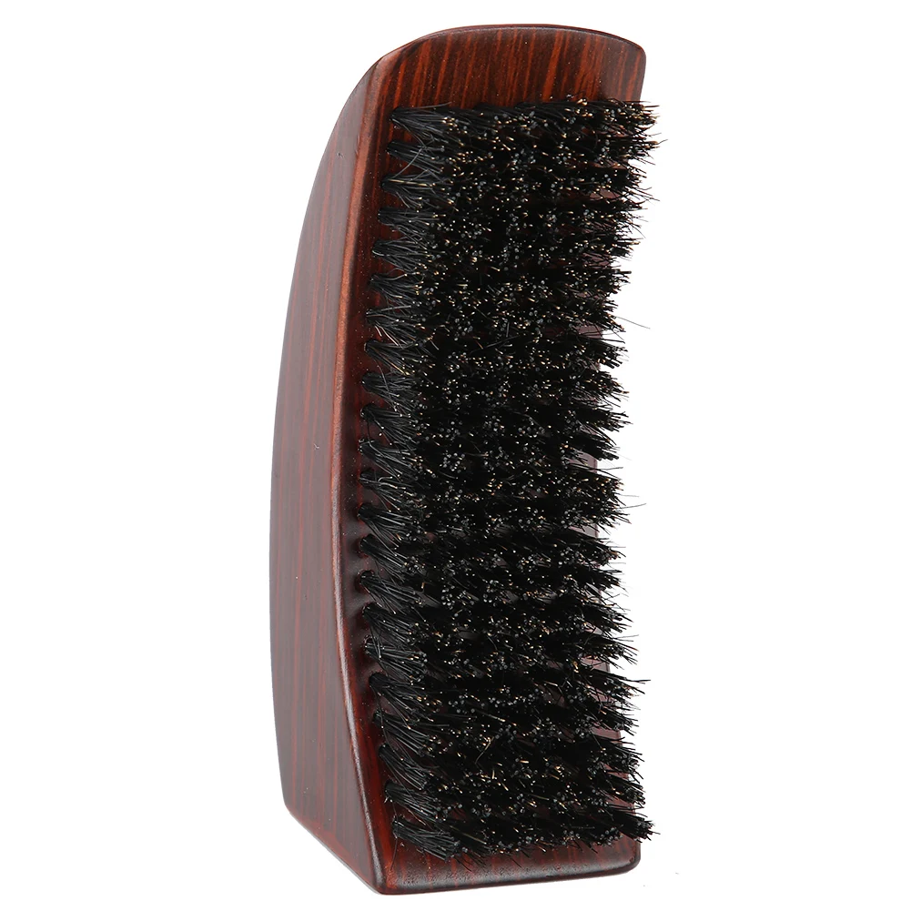

Men Beard Brush Anti Frizz Oil Head Bristle Face Massage Mustache Curved Brush