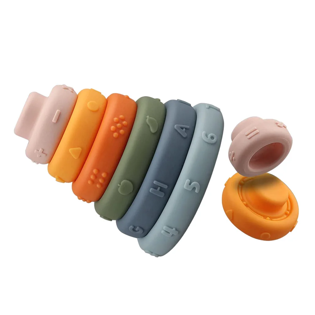

1 Set Colorful Building Blocks Lovely Early Educational Building Blocks