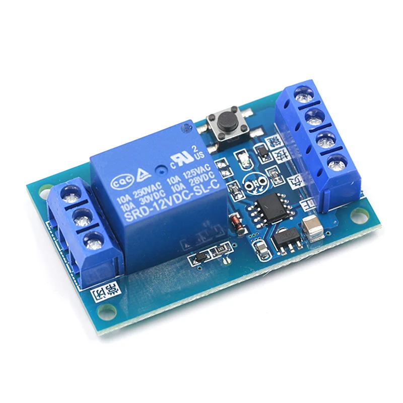 5 в 12 В 24 Одиночная кнопка Бонда бистабильный релейный модуль модифицированный
