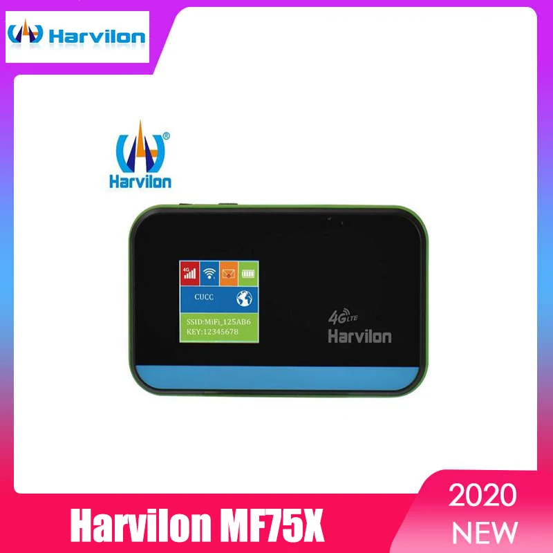 

Wi-Fi-модем Harvilon MF75X 3G и 4G беспроводной маршрутизатор на точке доступа с ЖК-дисплеем