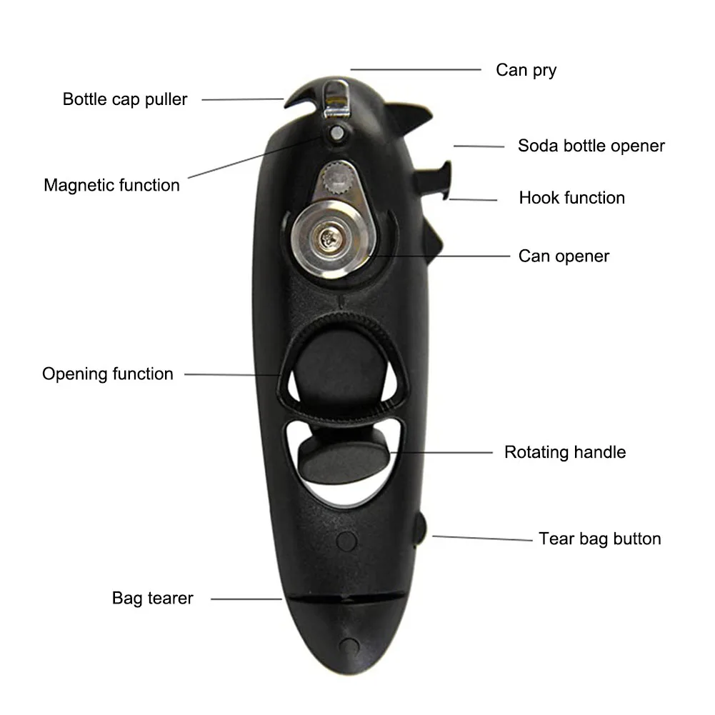 8 в 1 портативная ручная открывалка для консервных продуктов|Открывалки| |