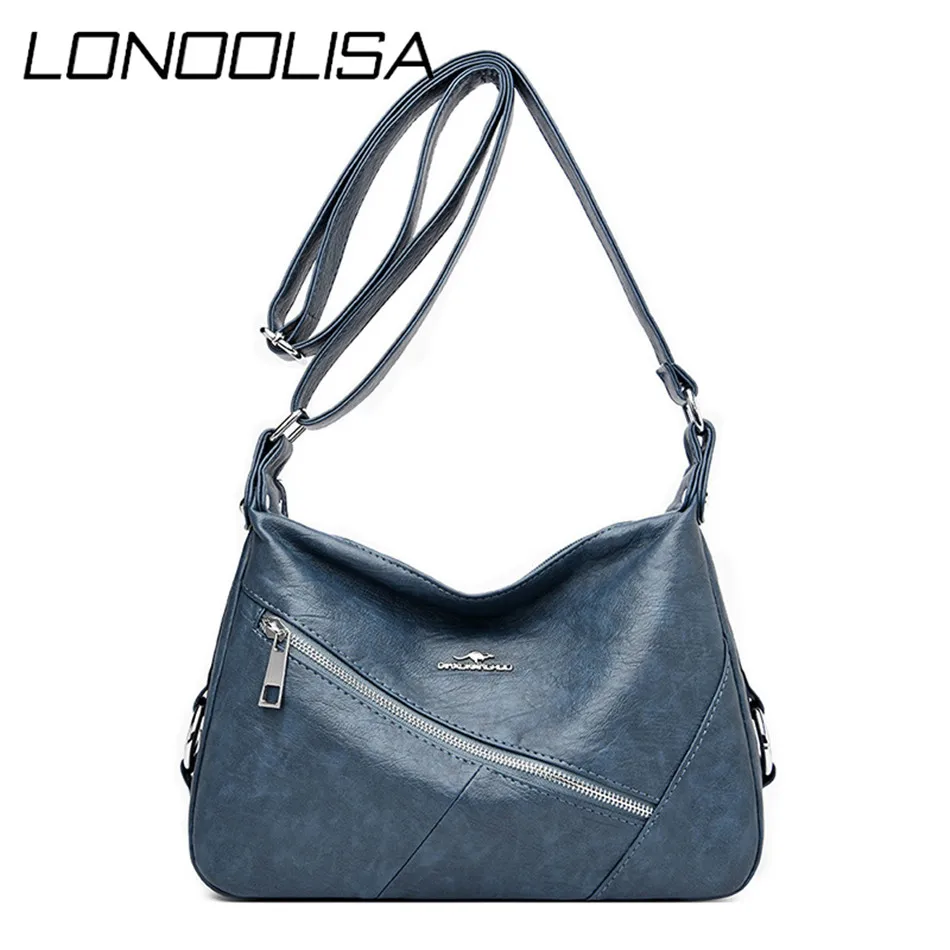 Большие вместительные Многослойные женские сумки мессенджеры роскошные