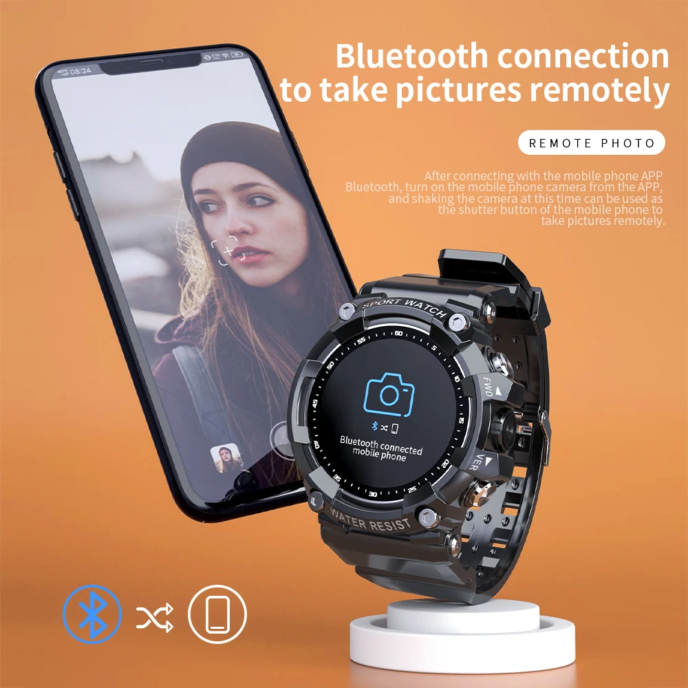 Спортивные Смарт-часы LOKMAT с функцией Bluetooth и фитнес-трекером часы мужские женские