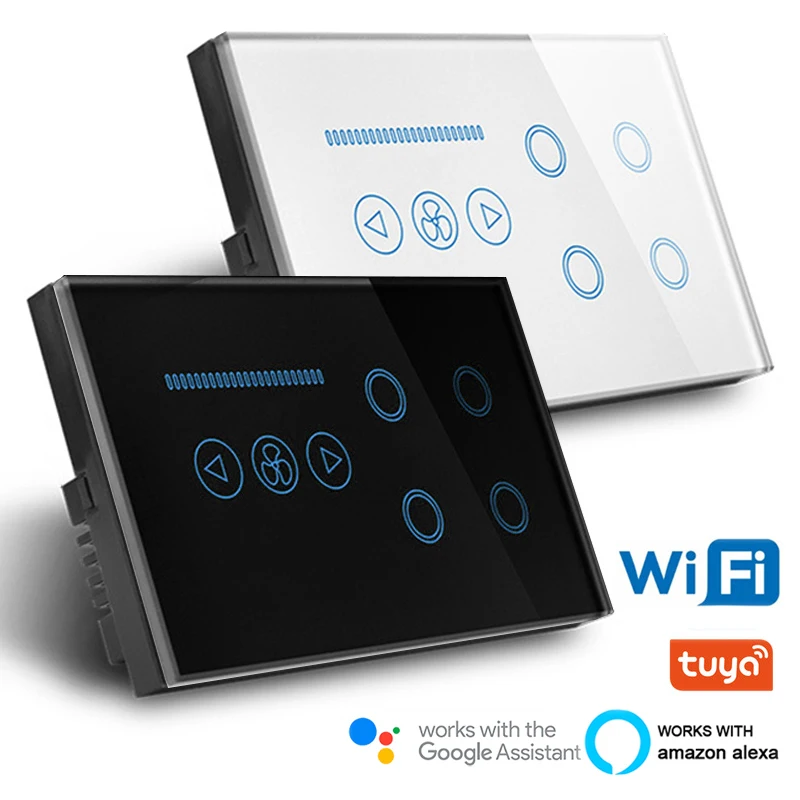 Умный светильник ель света 4 клавиши Wi-Fi выключатель потолочного вентилятора