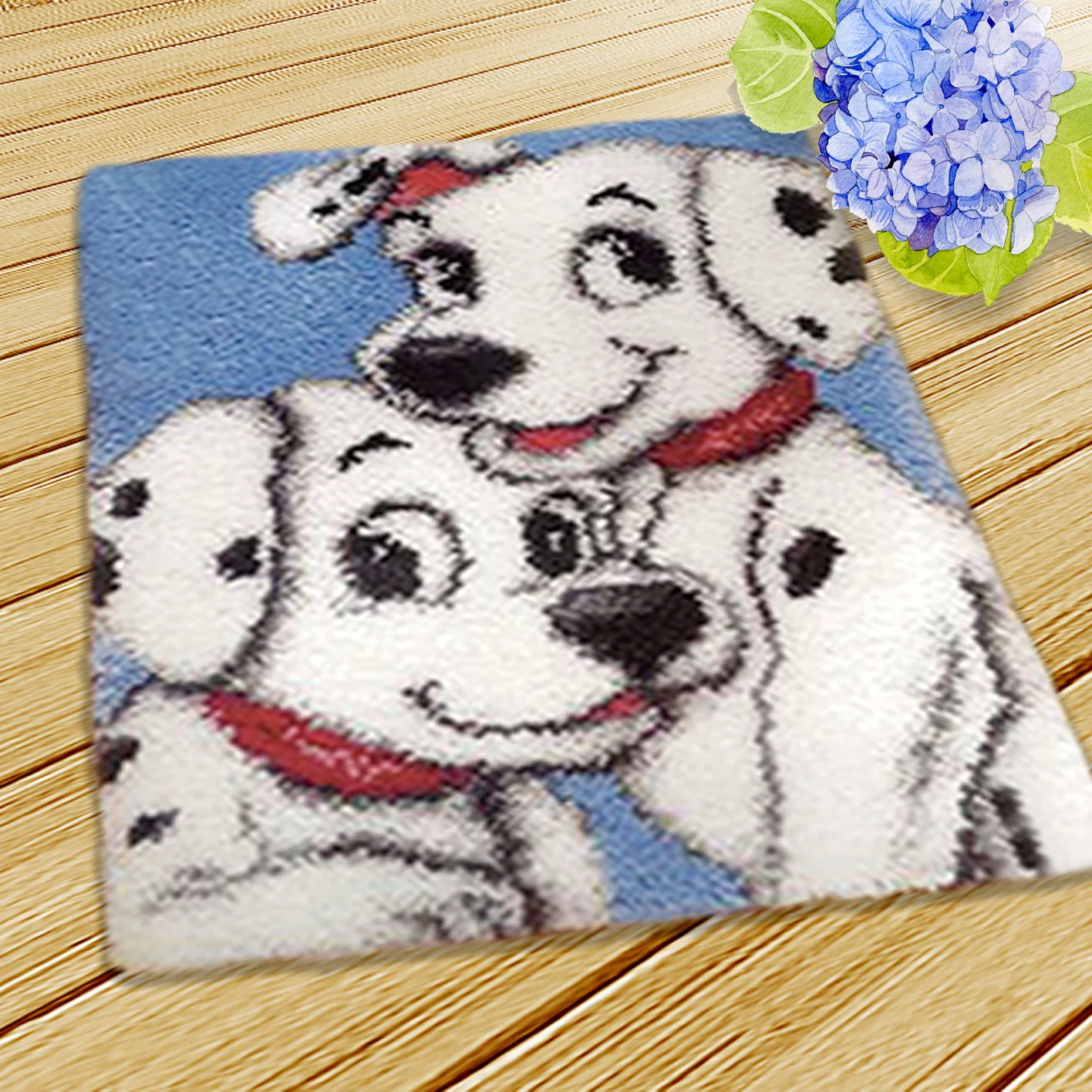 Кошка Собака защелка крюк Kussen Bloem комплект Almofadas Smyrna Knooppakket Klink Haak Kleed Bloemen наборы Diy рукоделие коврик вышивка 3D
