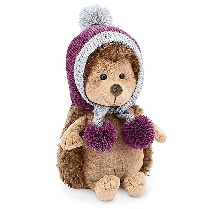 Мягкая игрушка Ёжик Колюнчик: Черничный пирог 20 см | Игрушки и хобби