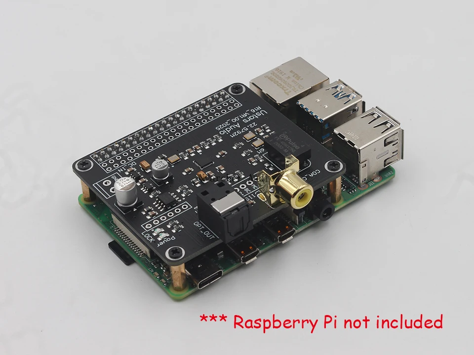 Декодер Nvarcher DAC цифровая плата вещания Raspberry Pi Коаксиальная оптоволоконная