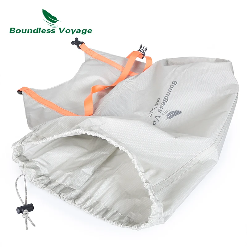 Boundless Voyage Compression Storage Bag for Tent Sleeping Poles Mat Waterproof Camping Travel Nylon Carry PU3000+ | Спорт и