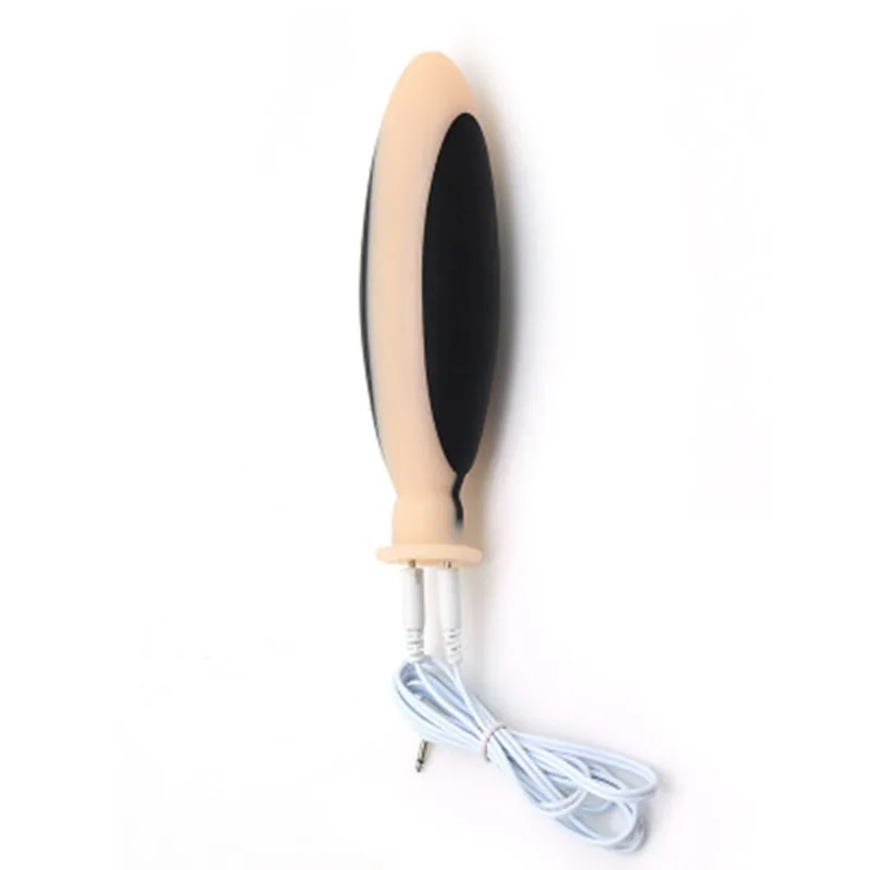 Электрический шок вагинальная вилка вибрирующее яйцо Анальная пробка