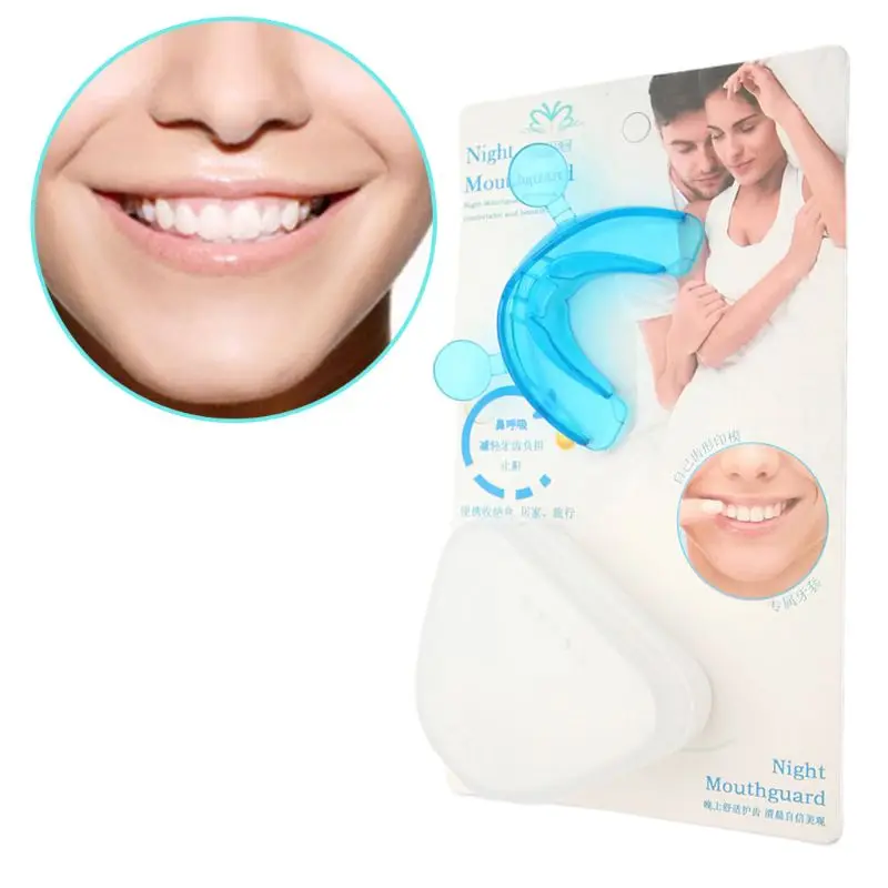 

Night Sleep Mouthguard Sport Athletic Teeth Guard for Teeth Grinding Clenching Bruxism Whitening Tray for Kids Adults