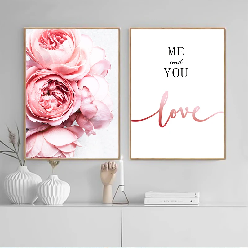 Conisi современный цветок пиона холст живопись минималистичный цветочный