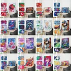 Алмазная живопись особой формы сделай сам, Набор для вышивки крестиком 5D, картина из мультфильма Стразы, домашний декор, искусство