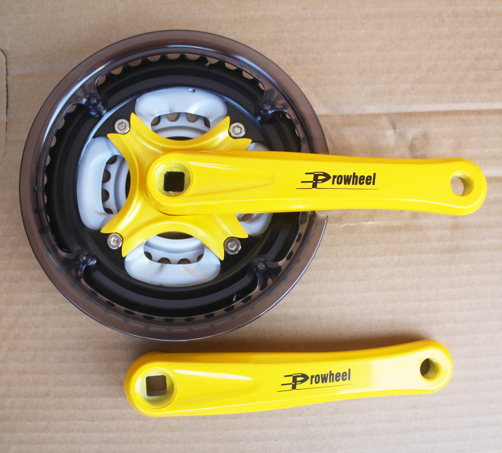 PROWHEEL 42T 7-8 скоростей диаметра окружности болтов(горный велосипед цвет передняя Звездочка велосипеда квадратное отверстие рукоятки